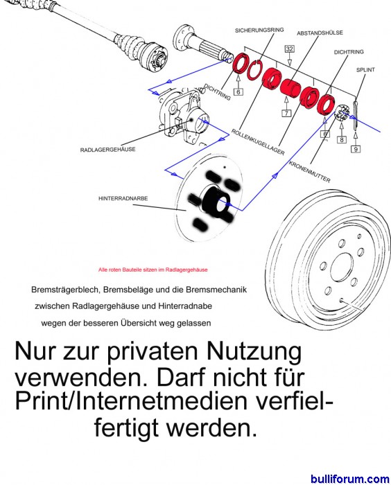 Radlager wechseln beim VW T5, Touareg - 85mm +++ How to 
